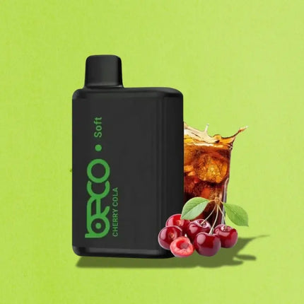 Beco Soft Cherry Cola Flavor 20mg 6000 Puffs Disposable Vape