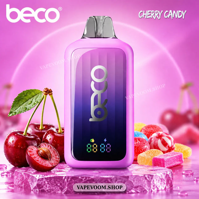 Beco Pop 30000 Puffs Disposable Vape – Cherry Candy | 20mg Nicotine
