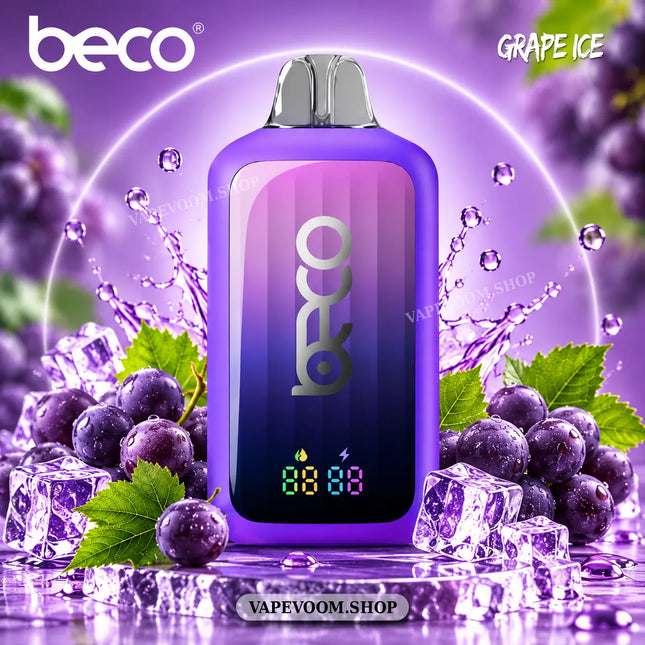 Beco Pop 30000 Puffs Disposable Vape – Grape Ice | 20mg Nicotine