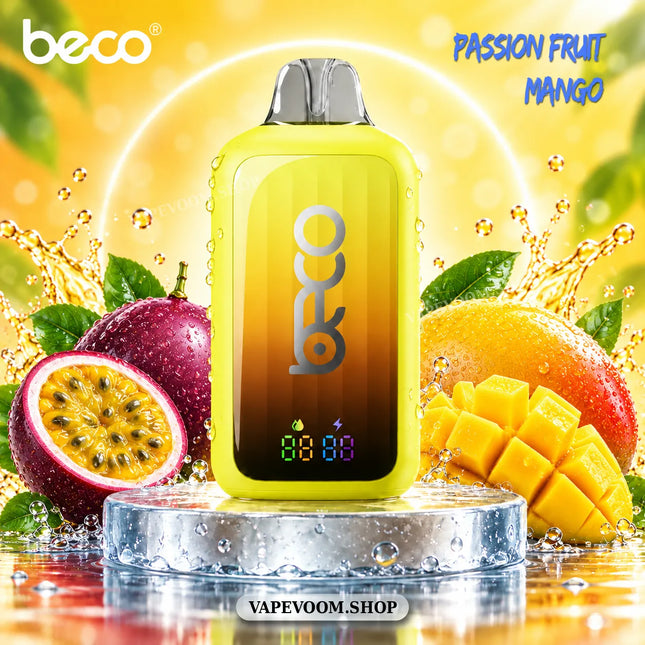 Beco Pop 30000 Puffs Disposable Vape – Passion Fruit Mango | 20mg Nicotine