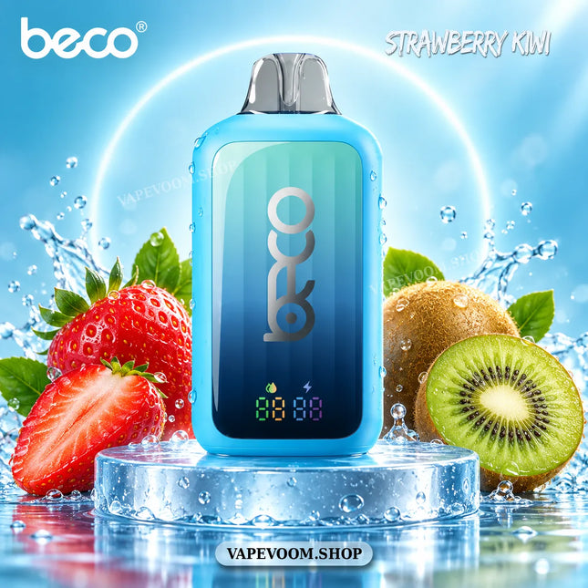 Beco Pop 30000 Puffs Disposable Vape – Strawberry Kiwi | 20mg Nicotine