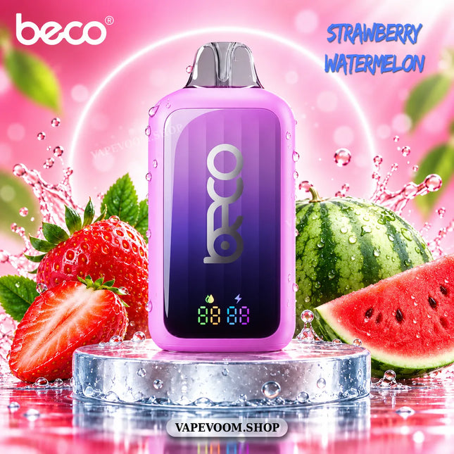 Beco Pop 30000 Puffs Disposable Vape – Strawberry Watermelon | 20mg Nicotine