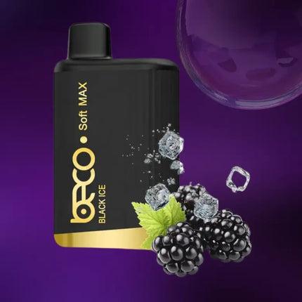 Beco Soft Max Black Ice 20mg 12000 Puffs Disposable Vape in Dubai