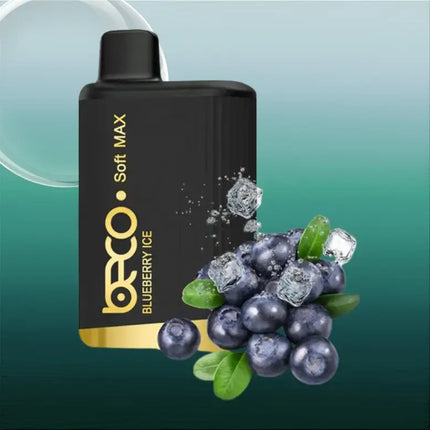 Beco Soft Max Blueberry Ice 20mg 12000 Puffs Disposable Vape in Dubai