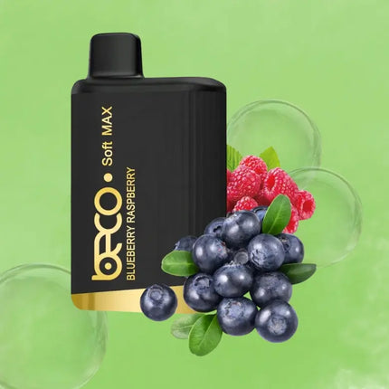 Beco Soft Max Blueberry Raspberry 20mg 12000 Puffs Disposable Vape in Dubai