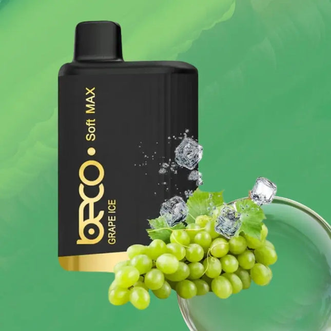 Beco Soft Max Grape Ice 20mg 12000 Puffs Disposable Vape in Dubai