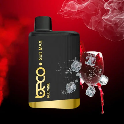 Beco Soft Max Red Wine 20mg 12000 Puffs Disposable Vape in Dubai
