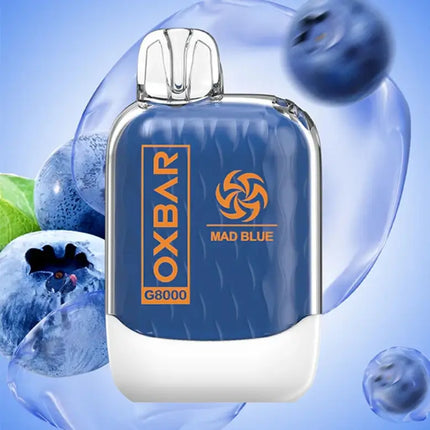 Oxbar G8000 Mad Blue 50mg 8000 Puffs Disposable Vape in Dubai