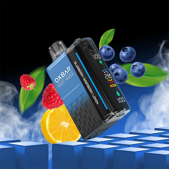 Oxbar Magic Maze 2 Blueberry Raspberry Lemon 50mg 30000 Puffs Disposable Vape in Dubai