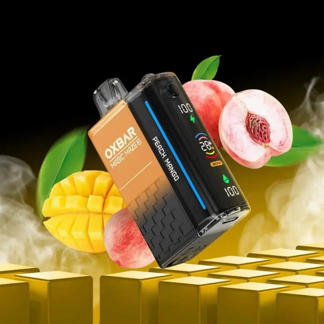 Oxbar Magic Maze 2 Peach Mango 50mg 30000 Puffs Disposable Vape in Dubai