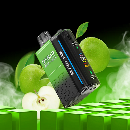 Oxbar Magic Maze 2 Sour Apple Ice 50mg 30000 Puffs Disposable Vape in Dubai
