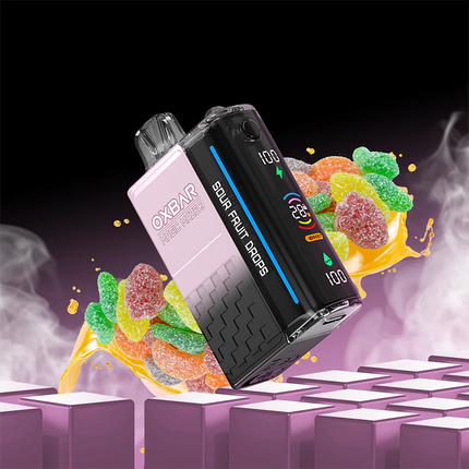 Oxbar Magic Maze 2 Sour Fruit Drops 50mg 30000 Puffs Disposable Vape in Dubai