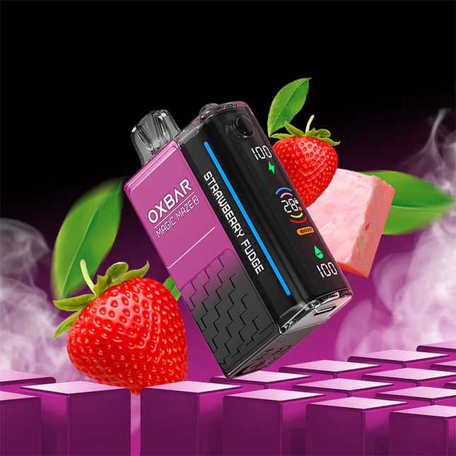 Oxbar Magic Maze 2 Strawberry Fudge 50mg 30000 Puffs Disposable Vape in Dubai