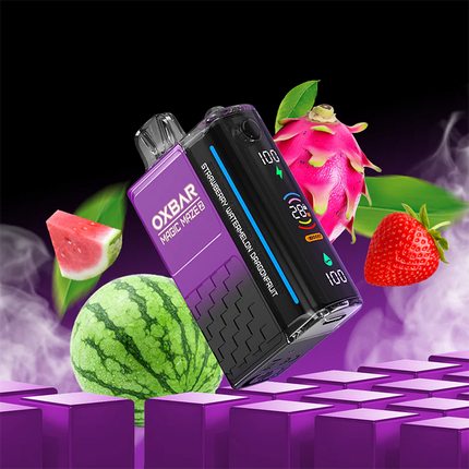 Oxbar Magic Maze 2 Strawberry Watermelon Dragon Fruit 50mg 30000 Puffs Disposable Vape in Dubai