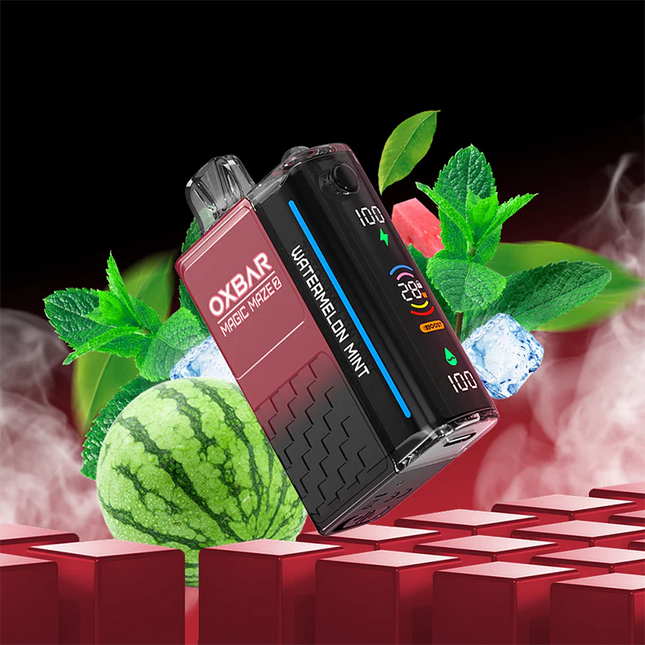 Oxbar Magic Maze 2 Watermelon Mint 50mg 30000 Puffs Disposable Vape in Dubai