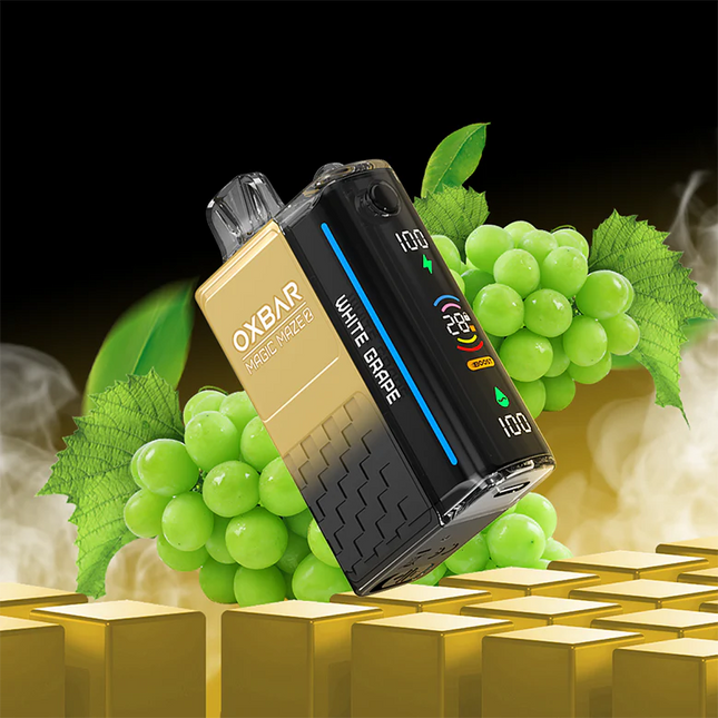 Oxbar Magic Maze 2 White Grape 50mg 30000 Puffs Disposable Vape in Dubai