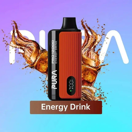 Pura 12000 Puffs Energy Drink 50mg Disposable Vape in Dubai