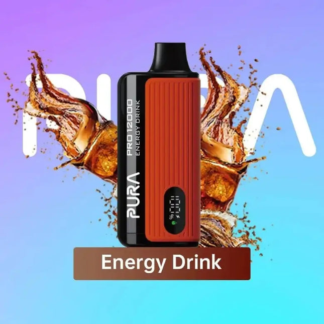 Pura 12000 Puffs Energy Drink 50mg Disposable Vape in Dubai