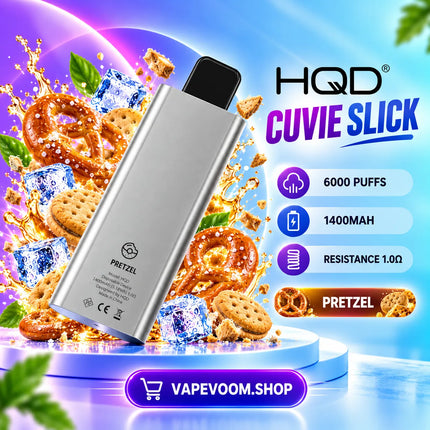 HQD Cuvie Slick 6000 Puffs Disposable Vape 50mg Nicotine