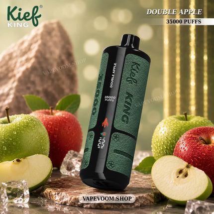 Kief King 35000 Puffs Disposable Vape – 3mg Nicotine Salt | 1100mAh Rechargeable