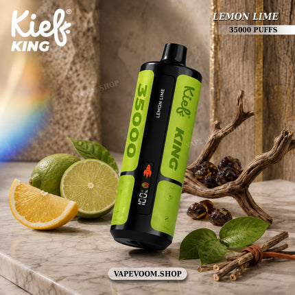 Kief King 35000 Puffs Disposable Vape – 3mg Nicotine Salt | 1100mAh Rechargeable