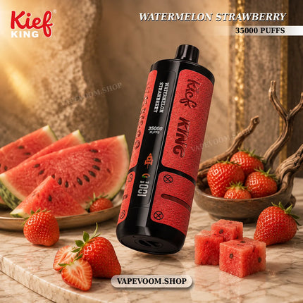 Kief King 35000 Puffs Disposable Vape – 3mg Nicotine Salt | 1100mAh Rechargeable