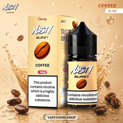 Nasty Burst Salt Nicotine E-Liquid – 35mg | 30ml | 50/50 VG/PG