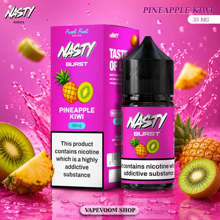 Nasty Burst Salt Nicotine E-Liquid – 35mg | 30ml | 50/50 VG/PG