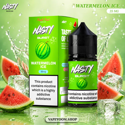 Nasty Burst Salt Nicotine E-Liquid – 35mg | 30ml | 50/50 VG/PG