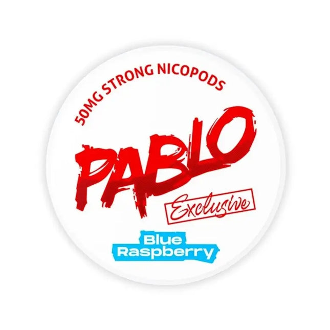Pablo Nicotine Pouch Blue Raspberry 50mg in Dubai