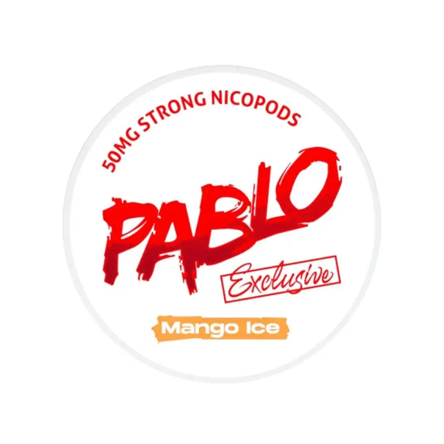 Pablo Nicotine Pouch Mango Ice 50mg in Dubai