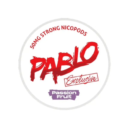 Pablo Nicotine Pouch Passion Fruit Flavor 50mg in Dubai
