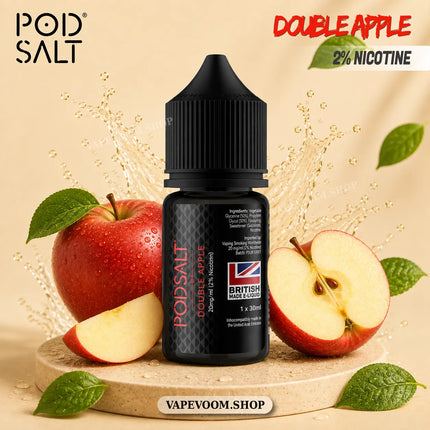 Pod Salt 20mg Nicotine Salt – Double Apple – E-Liquid | 30ml