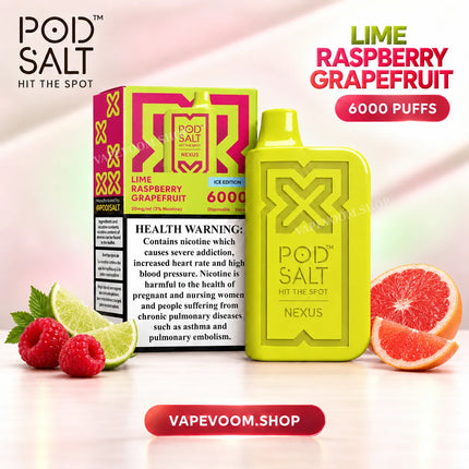 Pod Salt Nexus 6000 Puffs 20mg Nicotine Salt Disposable Vape