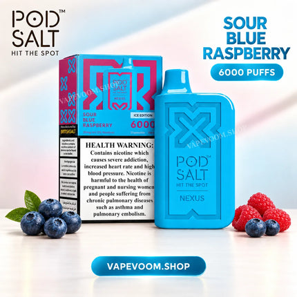 Pod Salt Nexus 6000 Puffs 20mg Nicotine Salt Disposable Vape
