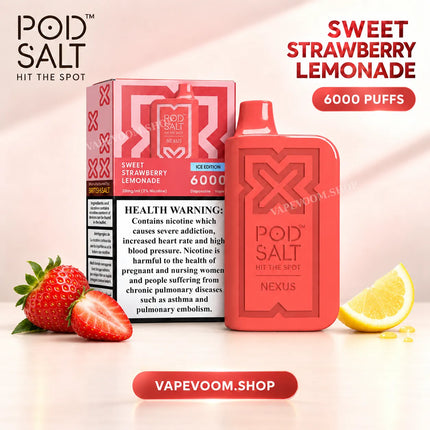 Pod Salt Nexus 6000 Puffs 20mg Nicotine Salt Disposable Vape