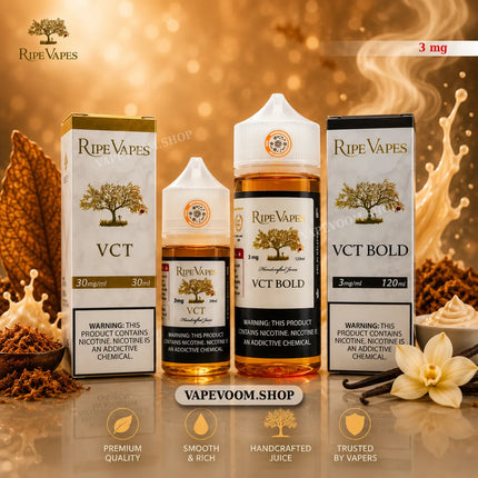 Ripe Vapes 120ml E-Liquid | 3mg Freebase Nicotine | 70/30 VG/PG