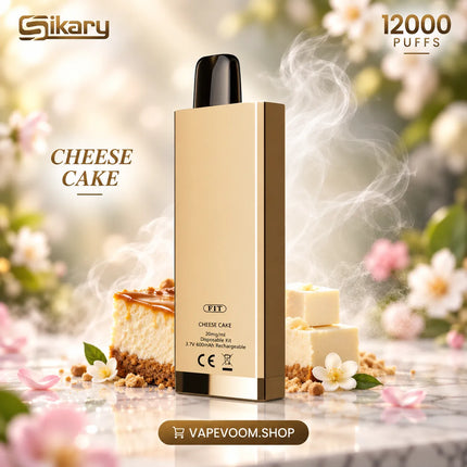 Sikary FIT 12000 Puffs Disposable Vape Cheese Cake 20mg