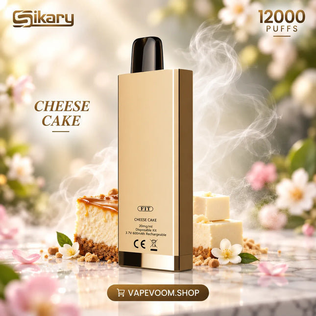 Sikary FIT 12000 Puffs Disposable Vape Cheese Cake 20mg