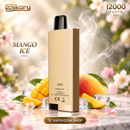 Sikary FIT 12000 Puffs Disposable Vape Mango Ice 20mg