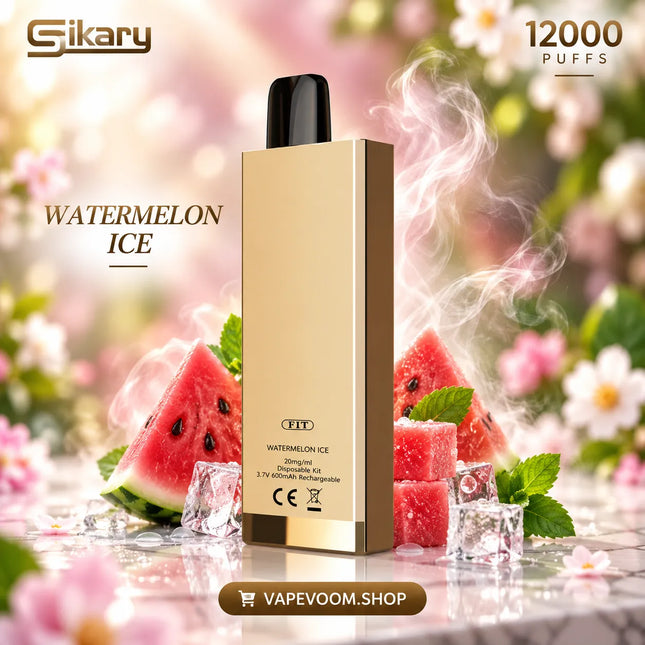 Sikary FIT 12000 Puffs Disposable Vape Watermelon Ice 20mg