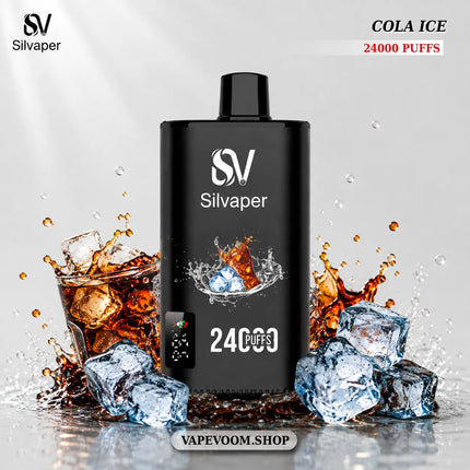 Silvaper 24000 Puffs Disposable Vape – Cola Ice | 20mg Nicotine Salt