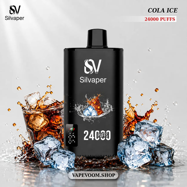 Silvaper 24000 Puffs Disposable Vape – Cola Ice | 20mg Nicotine Salt