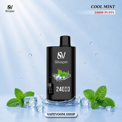 Silvaper 24000 Puffs Disposable Vape – Cool Mint | 20mg Nicotine Salt