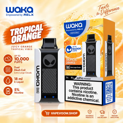 WAKA soPro PA10000 Disposable Vape 50mg Nicotine VapeVoom