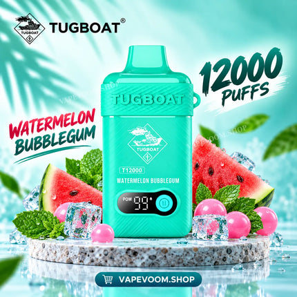 Tugboat T12000 Disposable Vape 50mg - Vape Voom in UAE