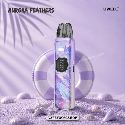 Uwell Caliburn G5 Pod Kit – 1600mAh Battery | 35W | 0.85" HD Display