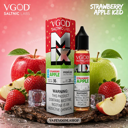 VGOD Iced Mix Series Salt E-Liquid 30ml – 25mg Nicotine Salt | 50/50 VG/PG