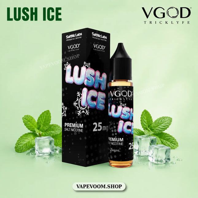VGOD SaltNic E-Liquid 25mg – Lush Ice | 30ml