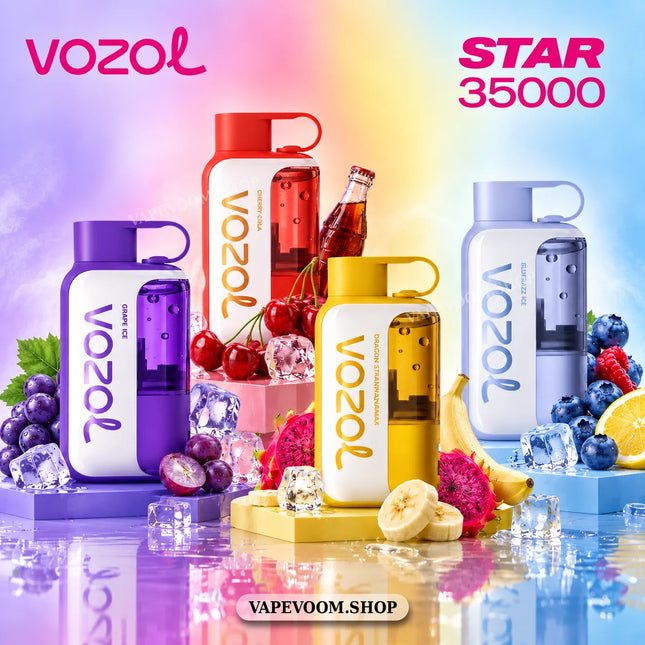 VOZOL Star 35000 Puffs Disposable Vape – 50mg Nicotine